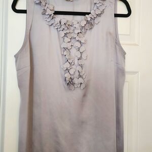 Violet & Claire Sleeveless SilkyTop Sz M